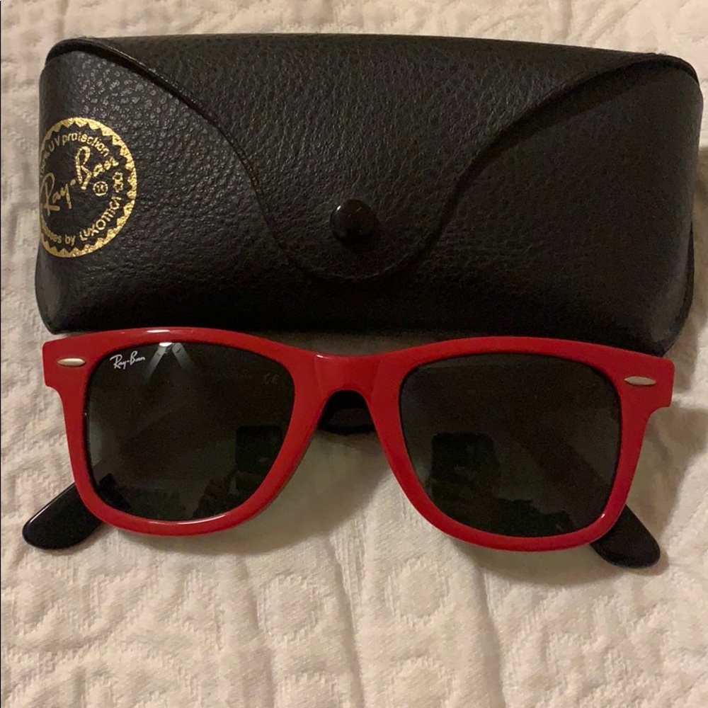 Red ray bans